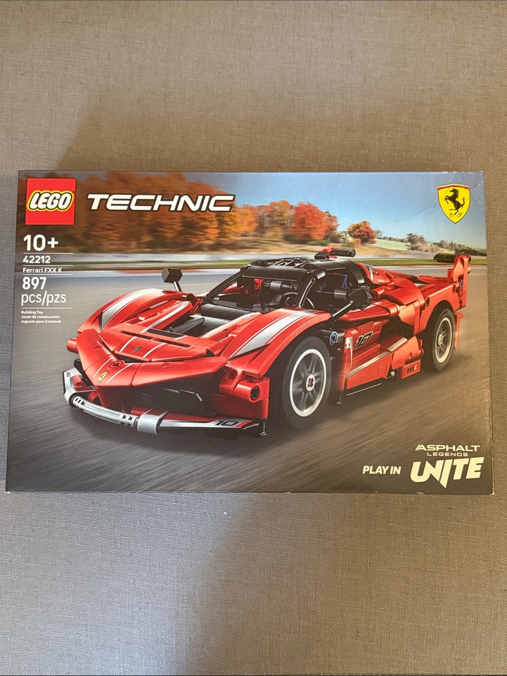 LEGO Technic Ferrari FXX-K Red Building Set (897 pcs) 42212 NEW SEALED